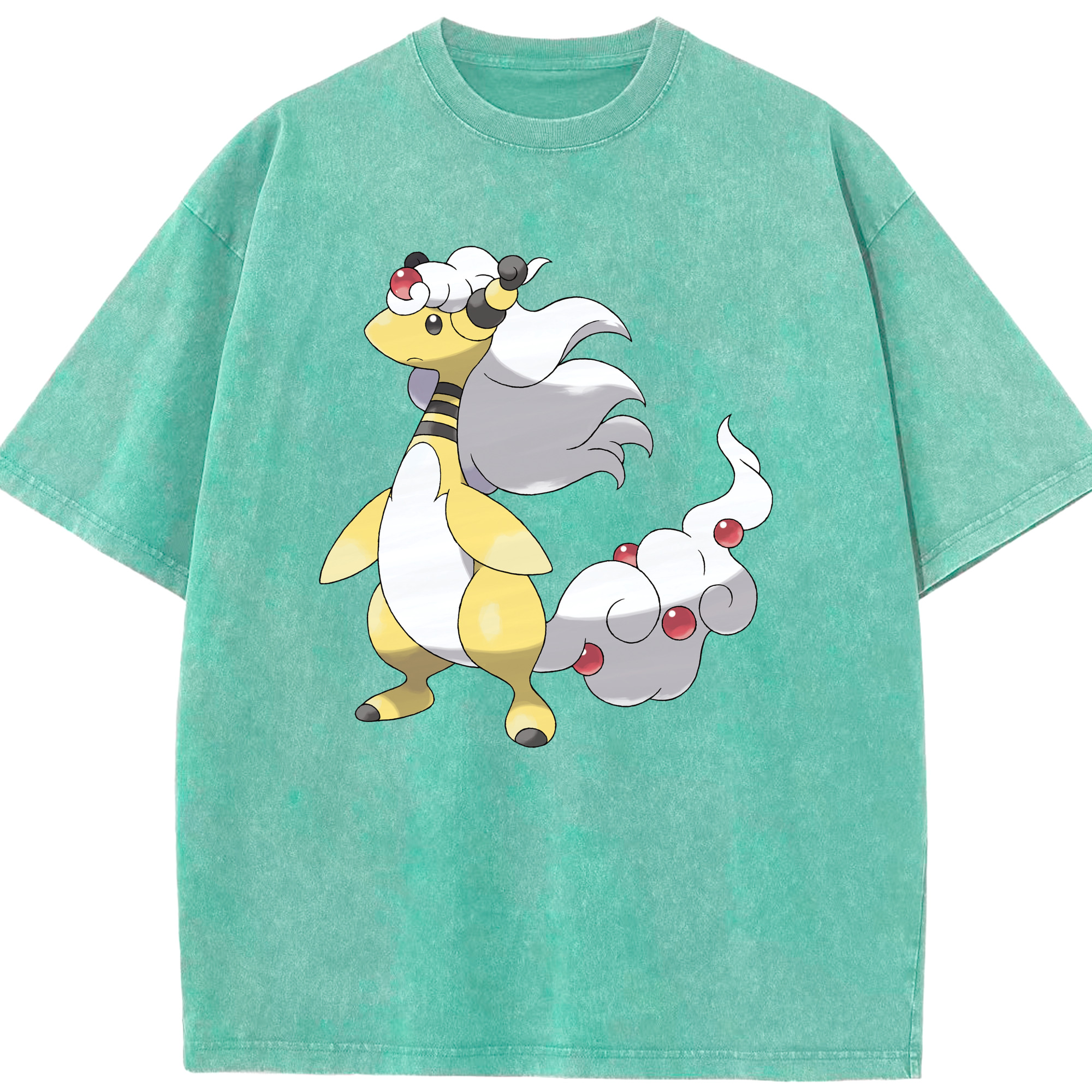 （画像用） ポケットモンスター Pokémon 綿100% ヴィンテージ風 半袖Tシャツ（フロントプリント）
